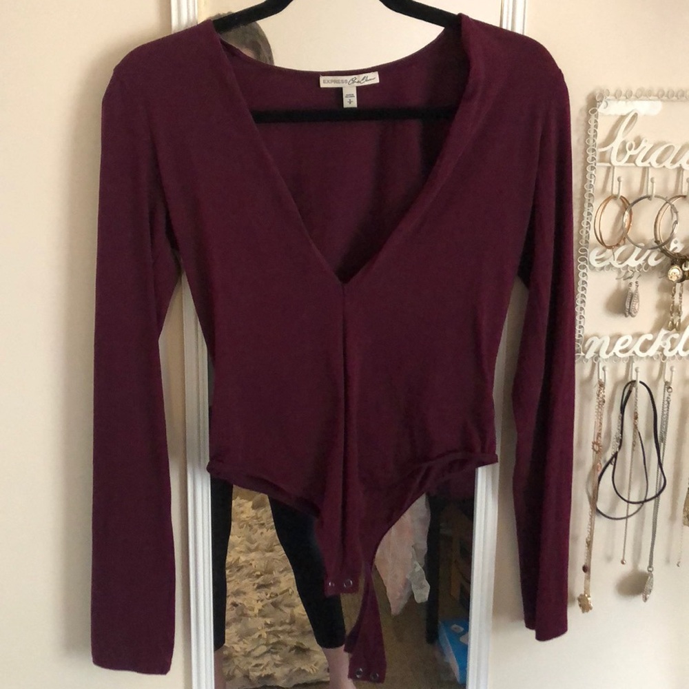 Express low cut bodysuit